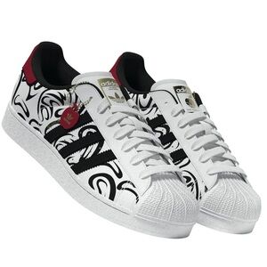🍎 ADIDAS SUPERSTAR 2 BIG APPLE TATTOO 🍎
